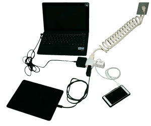 Travelers Coiled Extension Cord